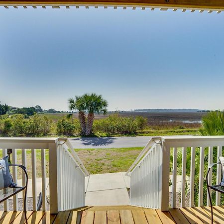 Harbor Island Condo With Deck - Steps To Beach! Oceanmarsh Subdivision 外观 照片