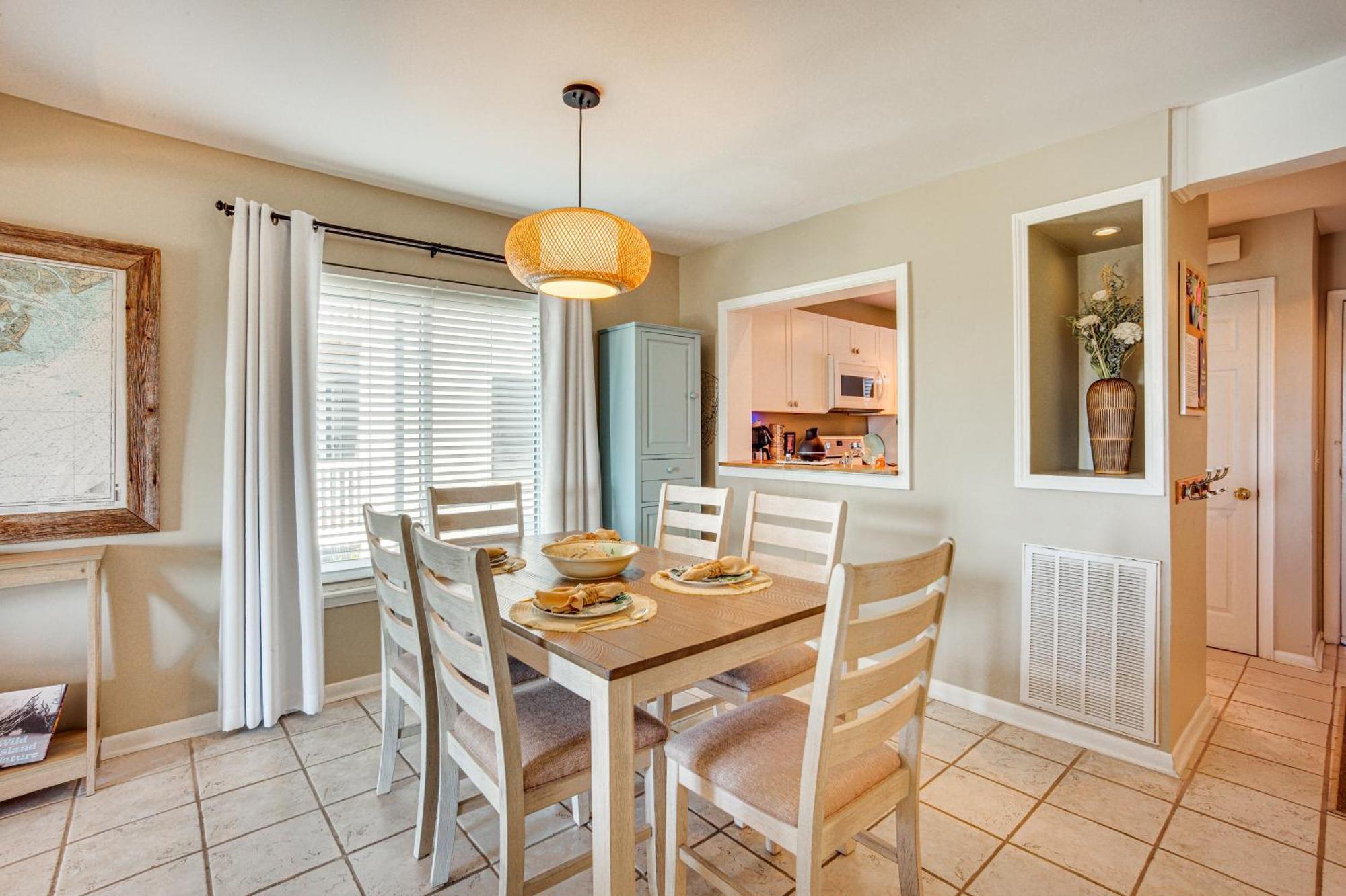 Harbor Island Condo With Deck - Steps To Beach! Oceanmarsh Subdivision 外观 照片