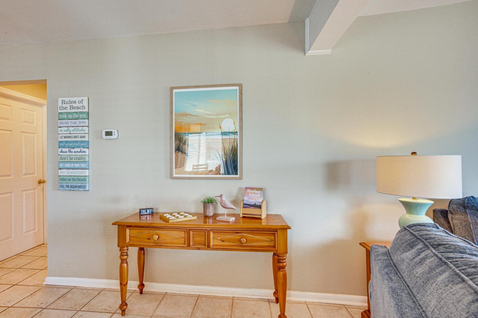 Harbor Island Condo With Deck - Steps To Beach! Oceanmarsh Subdivision 外观 照片