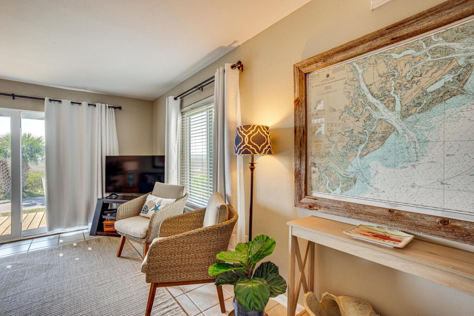 Harbor Island Condo With Deck - Steps To Beach! Oceanmarsh Subdivision 外观 照片